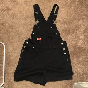 Vintage Revolt Black Shorteralls